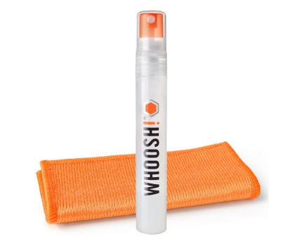 Artykuły czyszczące Whoosh Pocket - spray do czyszczenia ekranów 8ml + ściereczka